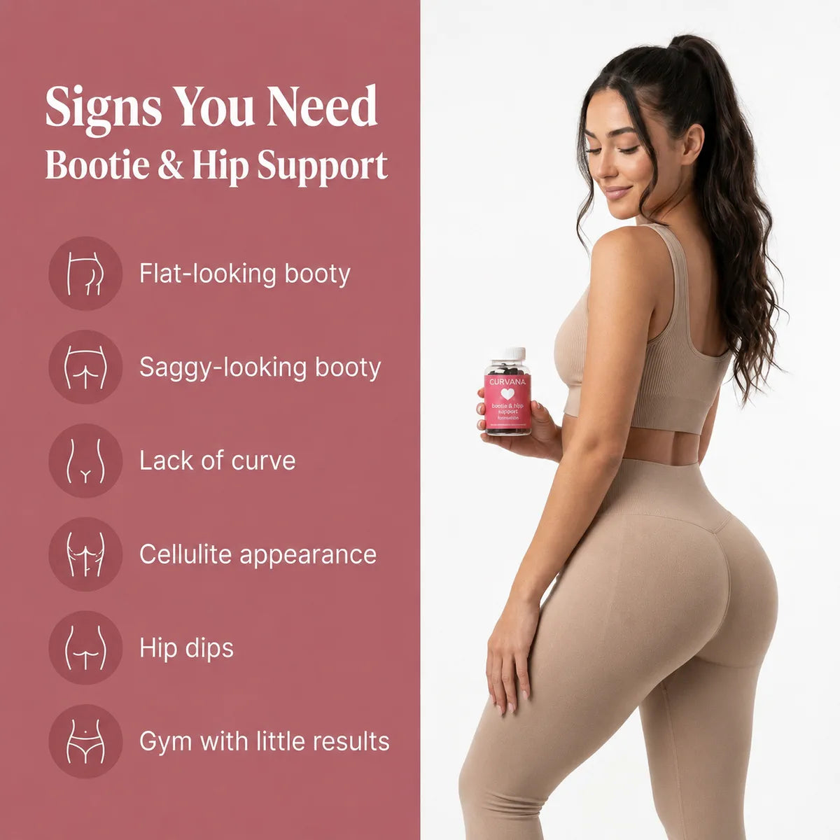 CURVANA - Booty & Hips Gummies